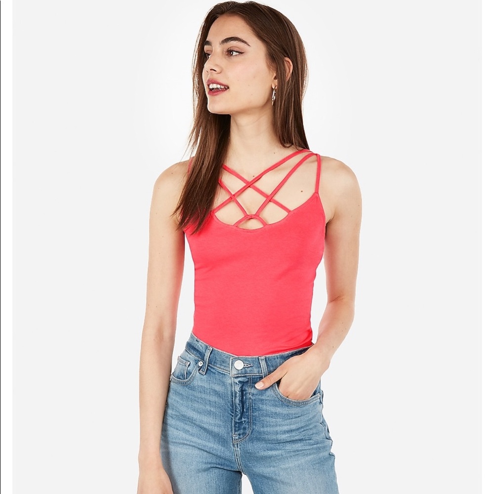 NWT Express strappy tank top